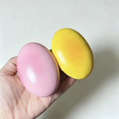 Squishy Cheese Shape Squishy Squeeze Toy Soft Slow Rising Stress Relief Sensory Fidget Toy Portable Anti-Anxiety Toy for Adults