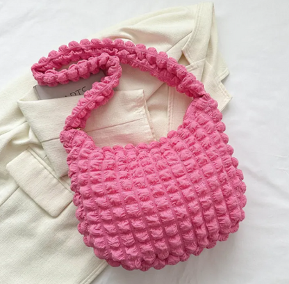 Pleated Cloud Shoulder Bag