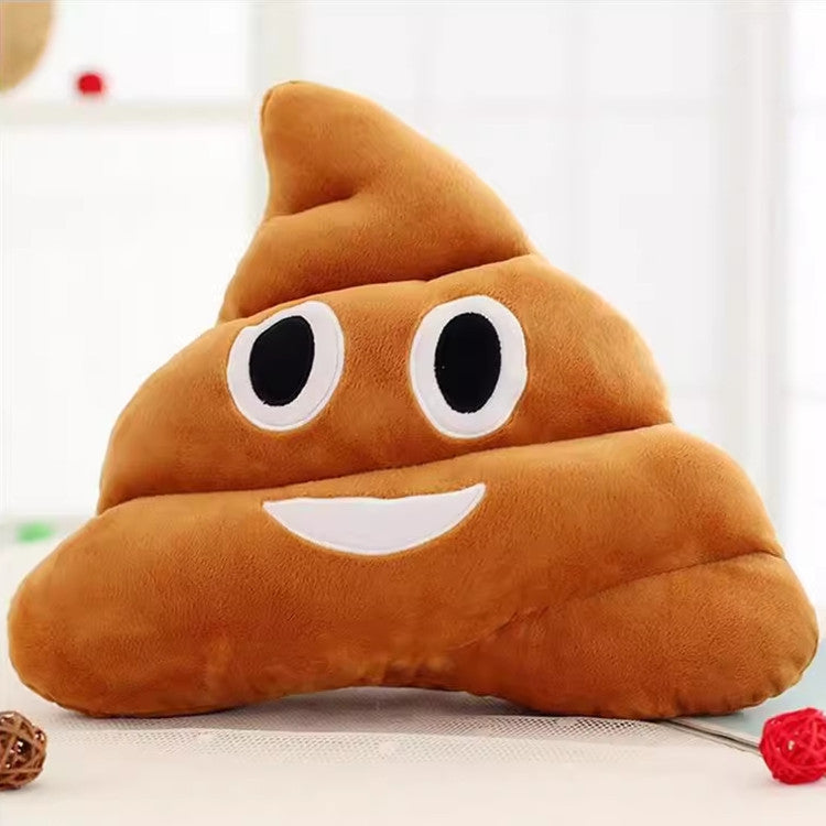 Plush Poop Emoji Pillow