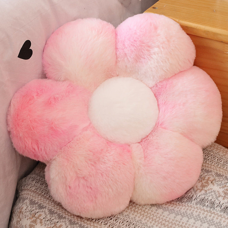 Flower Petal Vanity Chair Cushion