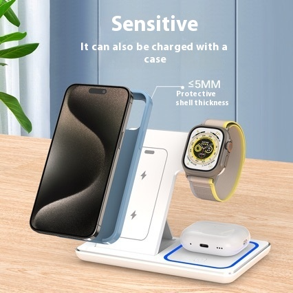 3-in-1 Foldable Wireless Charging Stand