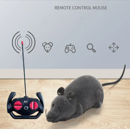 Remote-Control Mouse Chase Toy