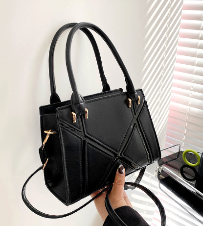 Retro Stitch Shoulder Bag