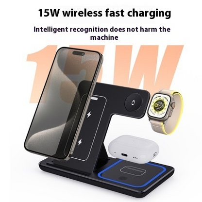 3-in-1 Foldable Wireless Charging Stand
