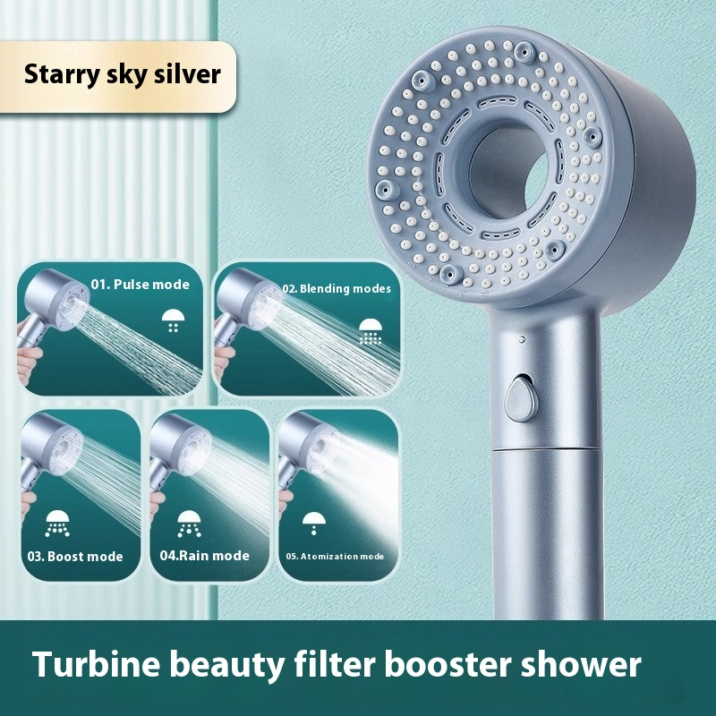 High-Pressure Filtered Shower Head