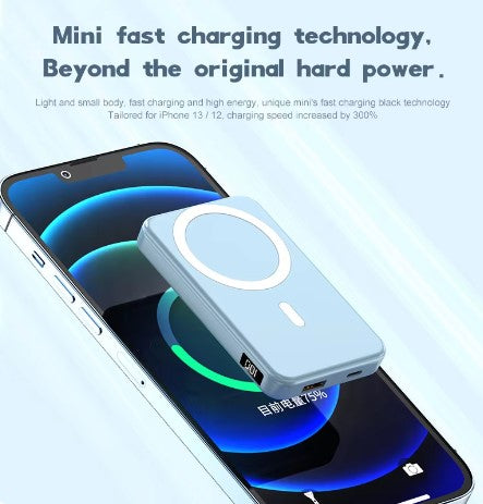 10,000mAh Magnetic Wireless Power Bank with Stand