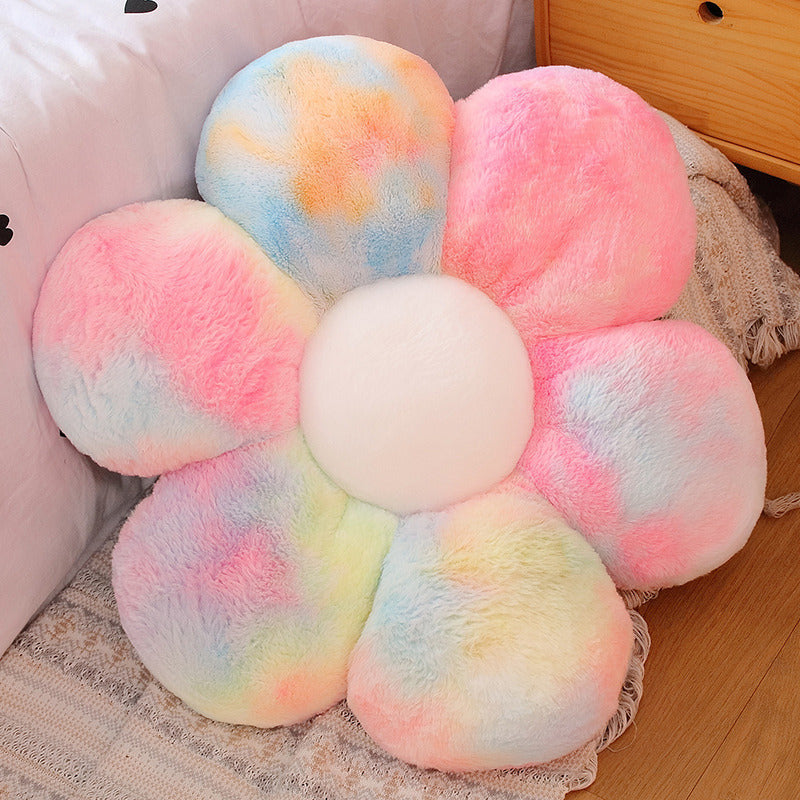 Flower Petal Vanity Chair Cushion