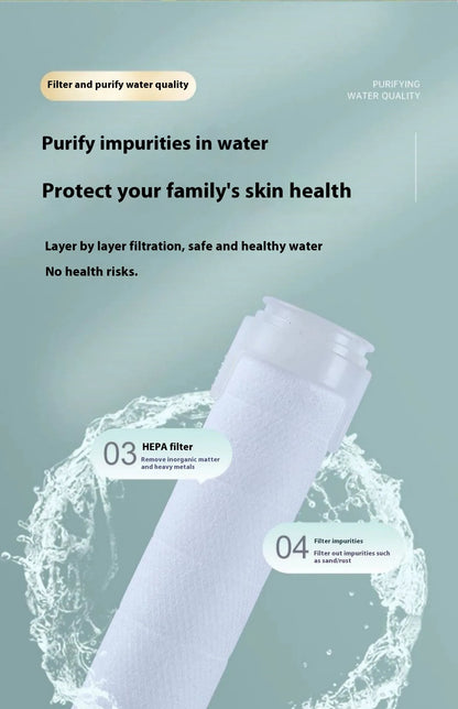 High-Pressure Filtered Shower Head