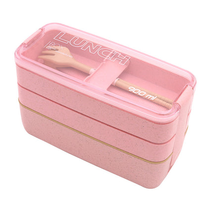 Three-Tier Meal Prep Bento Box