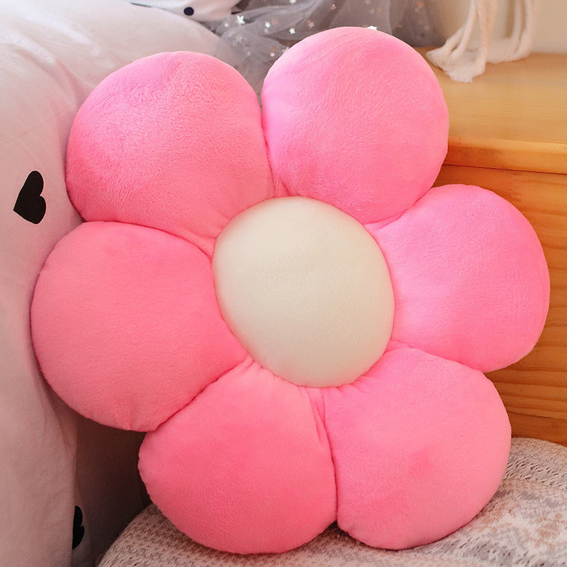 Flower Petal Vanity Chair Cushion