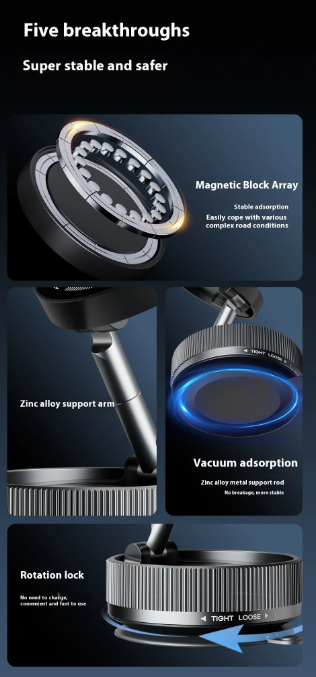 720° Magnetic Phone Stand