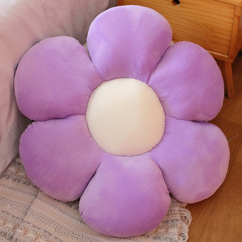 Flower Petal Vanity Chair Cushion