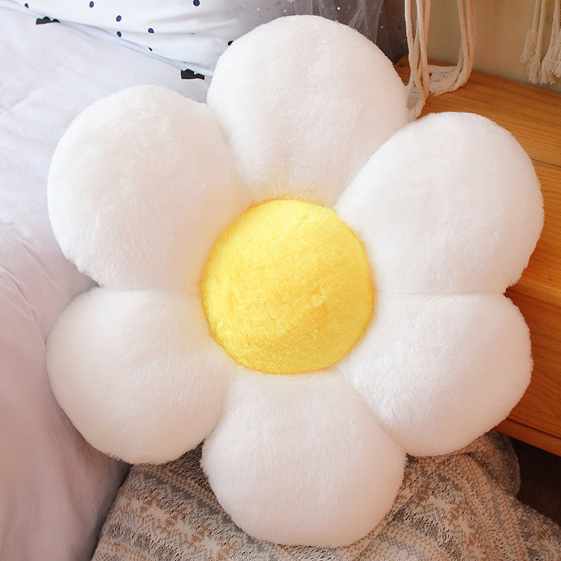 Flower Petal Vanity Chair Cushion