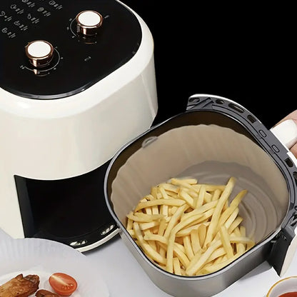 Reusable Air Fryer Silicone Liner, 7.8in Non-Stick Pad