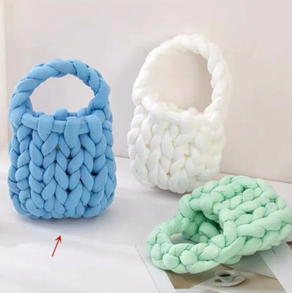 Woven Texture Everyday Handbag