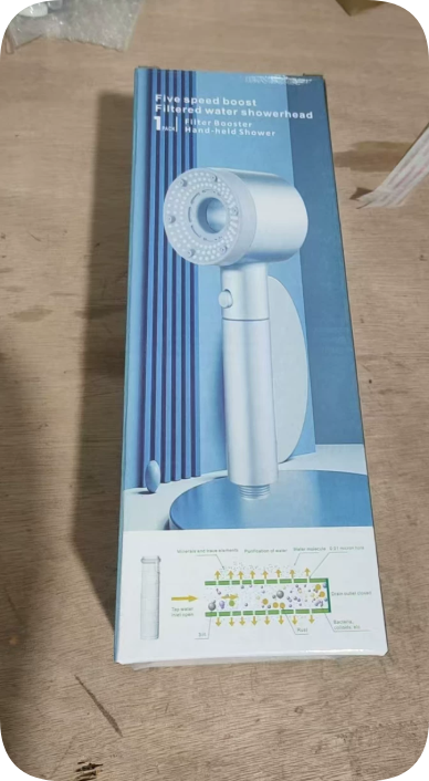 High-Pressure Filtered Shower Head