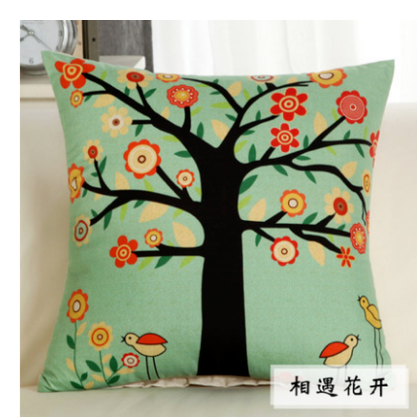 Cartoon Cat Cushion with Pillow Core