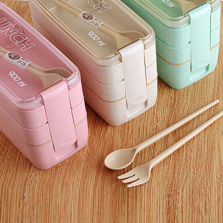 Three-Tier Meal Prep Bento Box
