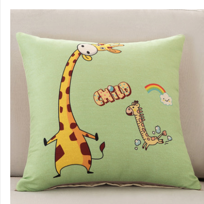 Cartoon Cat Cushion with Pillow Core