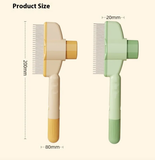 Self-Cleaning Pet Grooming Brush for Dogs & Cats