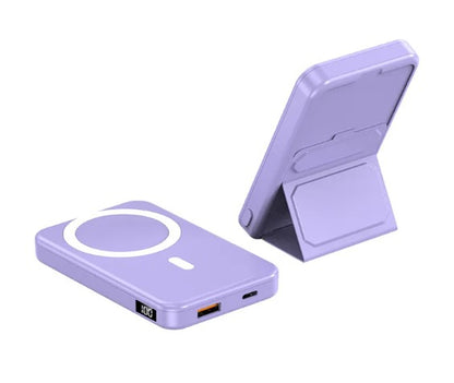 10,000mAh Magnetic Wireless Power Bank with Stand