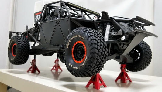 Miniature Hydraulic Jack for Model Cars