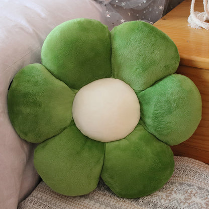 Flower Petal Vanity Chair Cushion