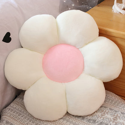 Flower Petal Vanity Chair Cushion
