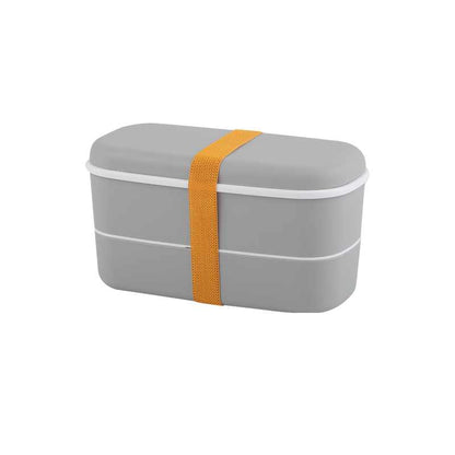 Portion-Control Double-Layer Bento Box
