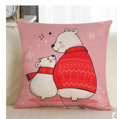 Cartoon Cat Cushion with Pillow Core